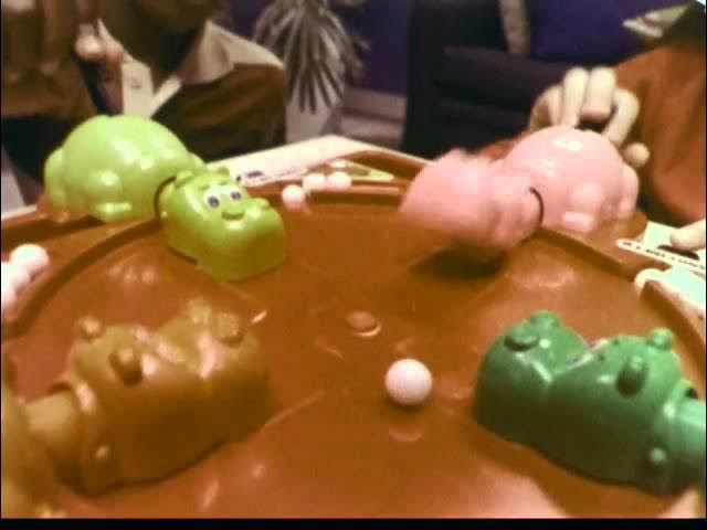 Hungry Hungry Hippos game television commercial