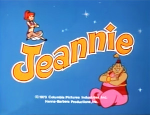 Jeannie animated series artwork