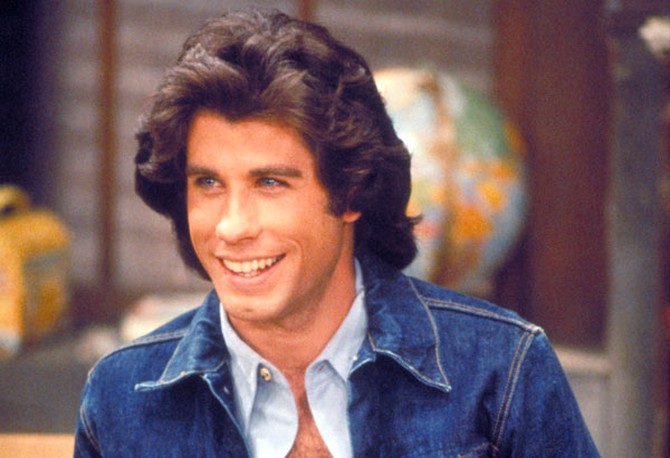 John Travolta as Vinnie Barbarino in Welcome Back, Kotter