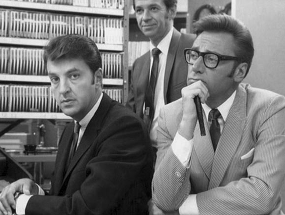 Lou Scheimer and Filmation staff working inside the studio