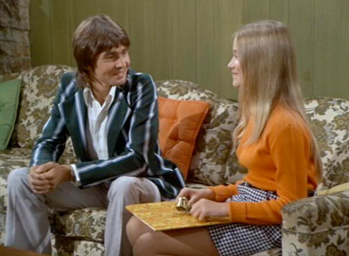 Marcia Brady with Davy Jones