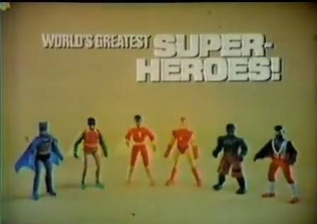 Mego World’s Greatest Super-Heroes television commercial