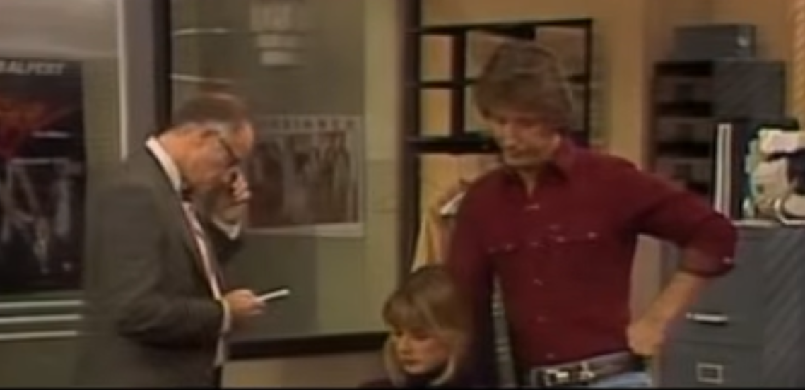 WKRP staff in the serious episode In Concert