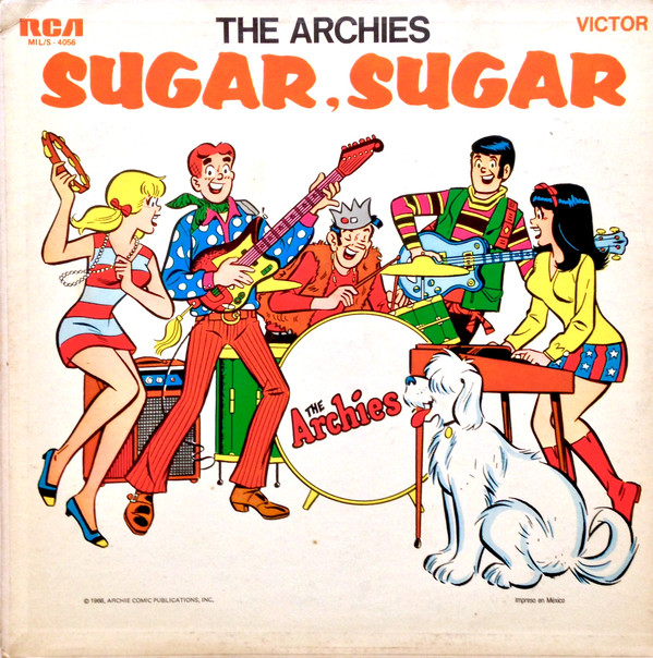 Vintage The Archies Sugar Sugar record artwork