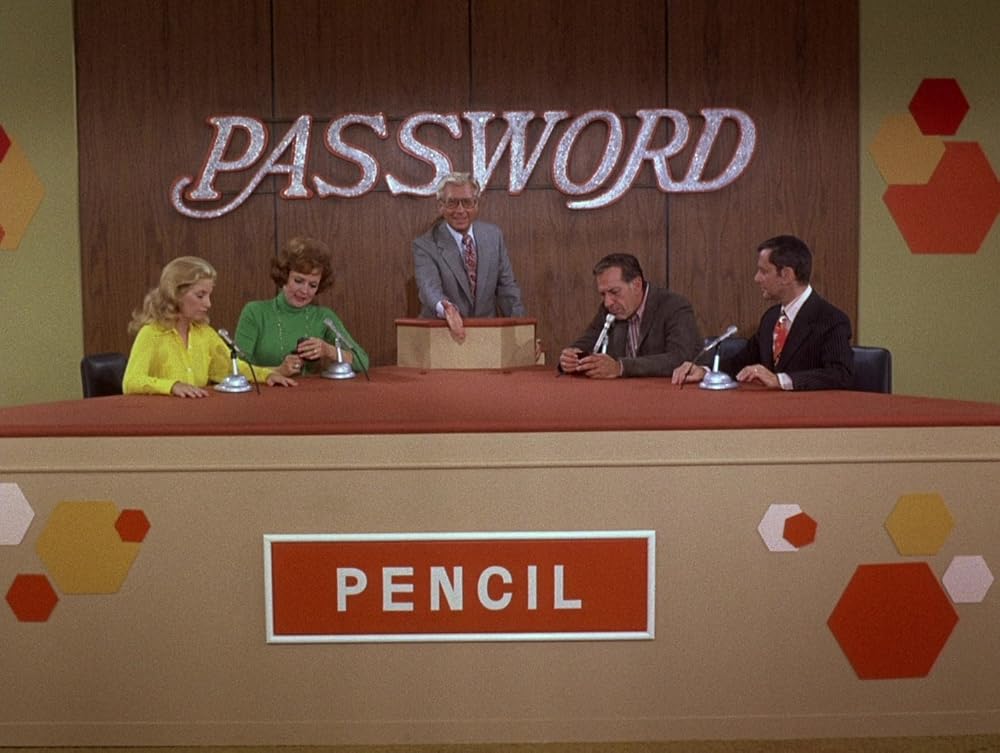 Official still from the Password episode of The Odd Couple