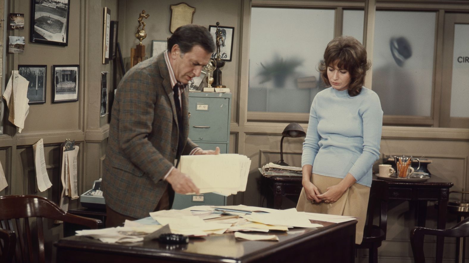 Penny Marshall as Myrna Turner on The Odd Couple