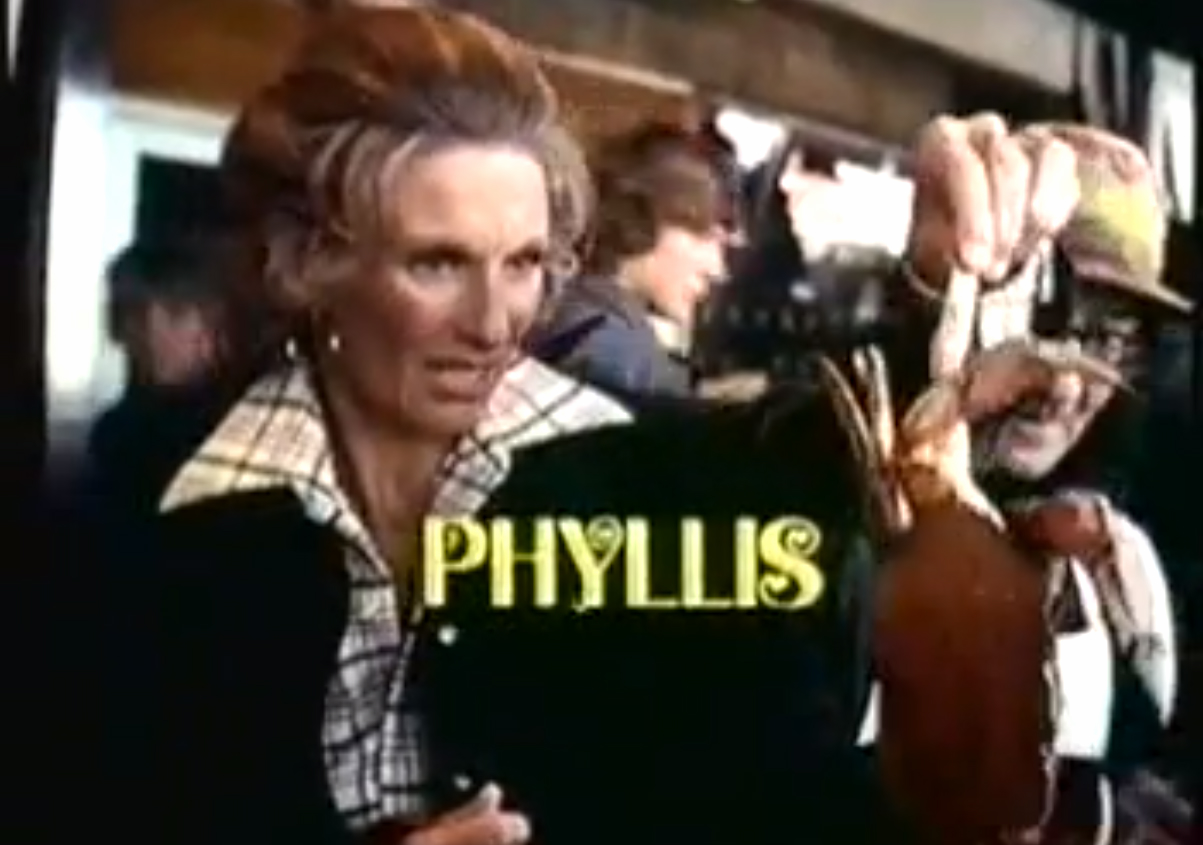 Phyllis 1970s television publicity image