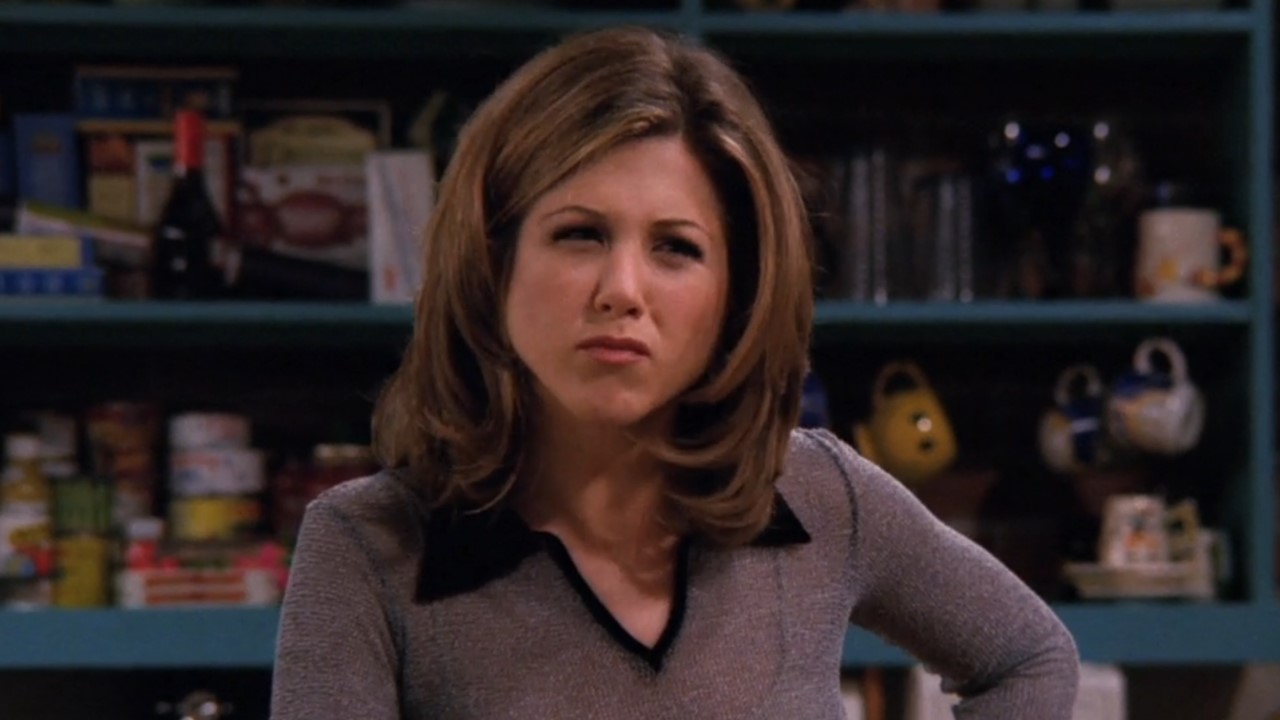Jennifer Aniston as Rachel Green on Friends