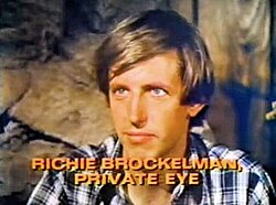 1970s television image for Richie Brockelman, Private Eye