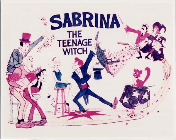 Sabrina the Teenage Witch cartoon artwork