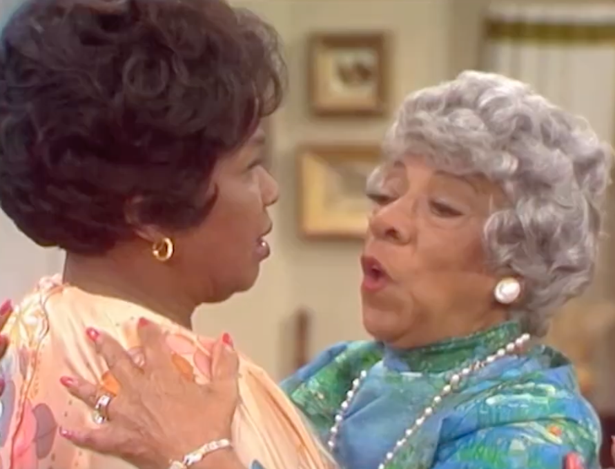 Mother Jefferson with Louise Jefferson