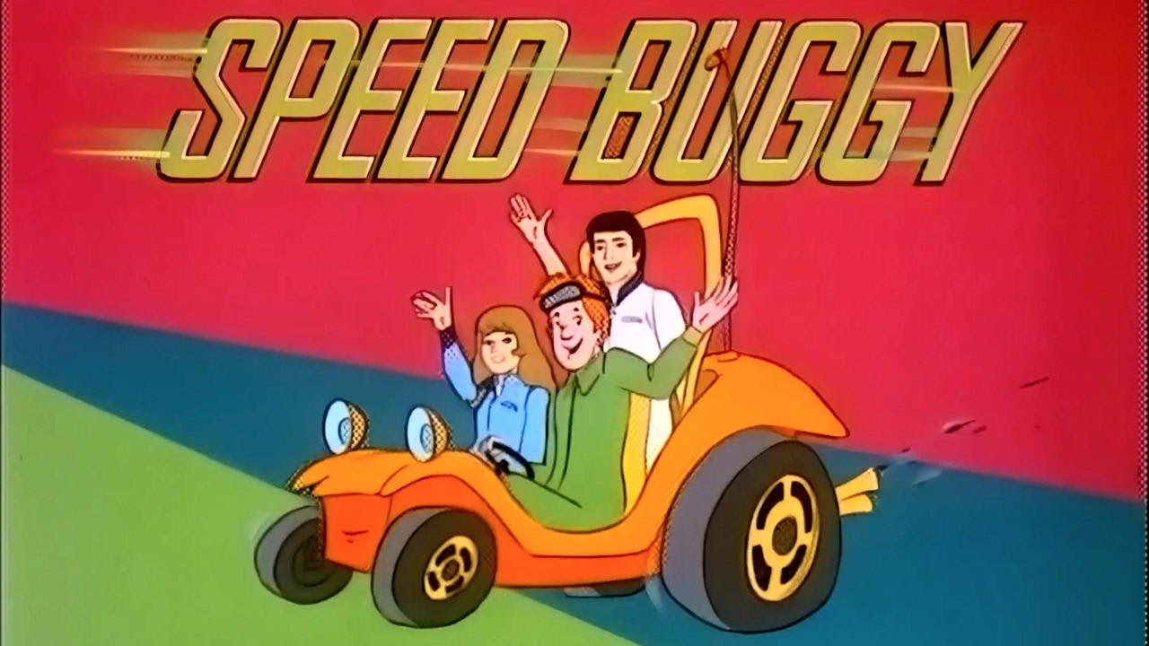 Speed Buggy with the teenage racing team