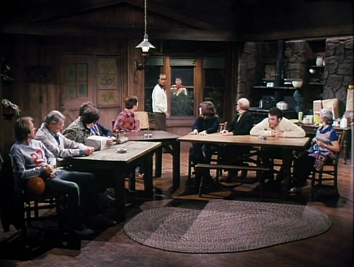 Therapy group scene from The Battle of the Groups