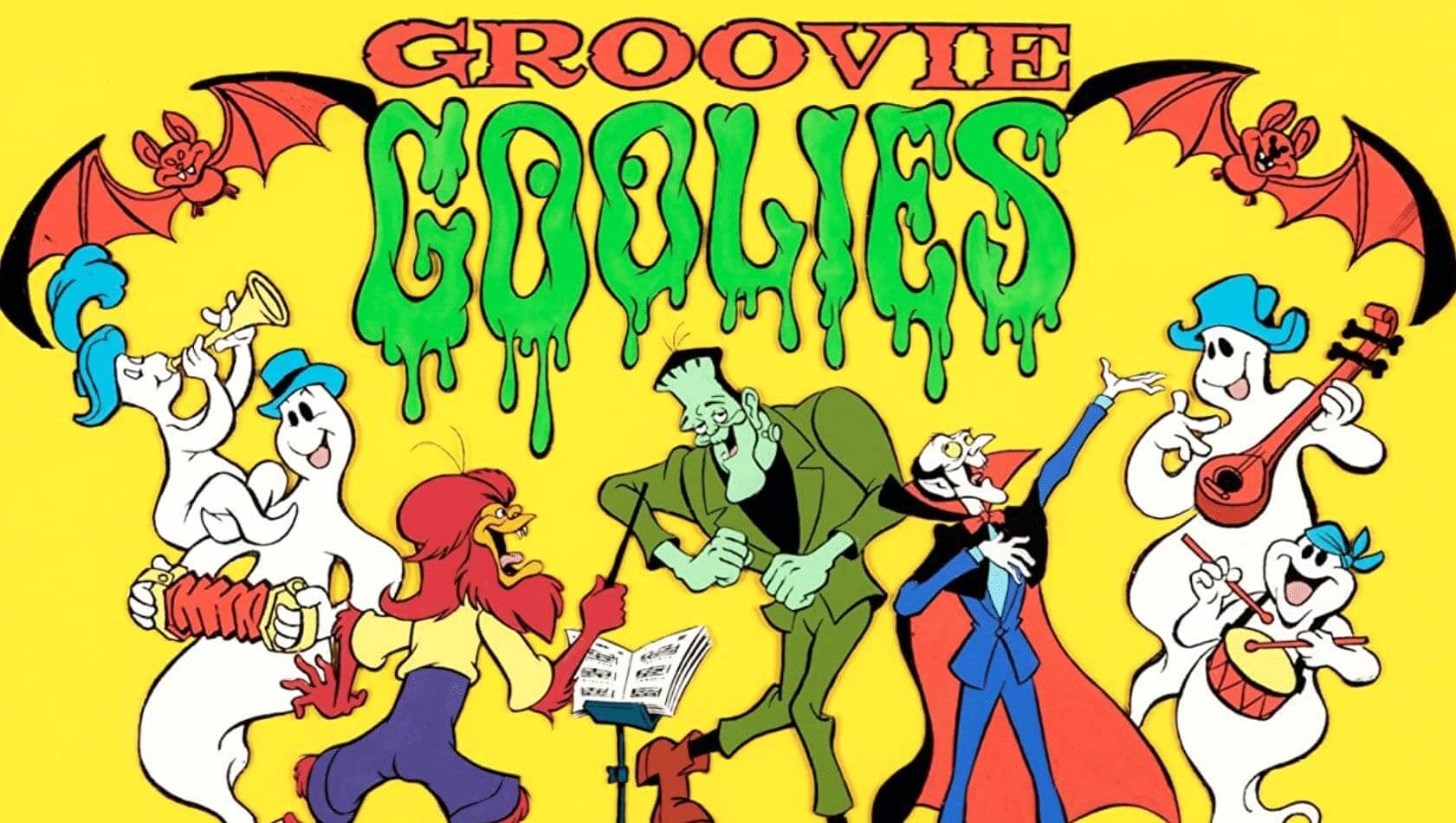 The Groovie Goolies monster band