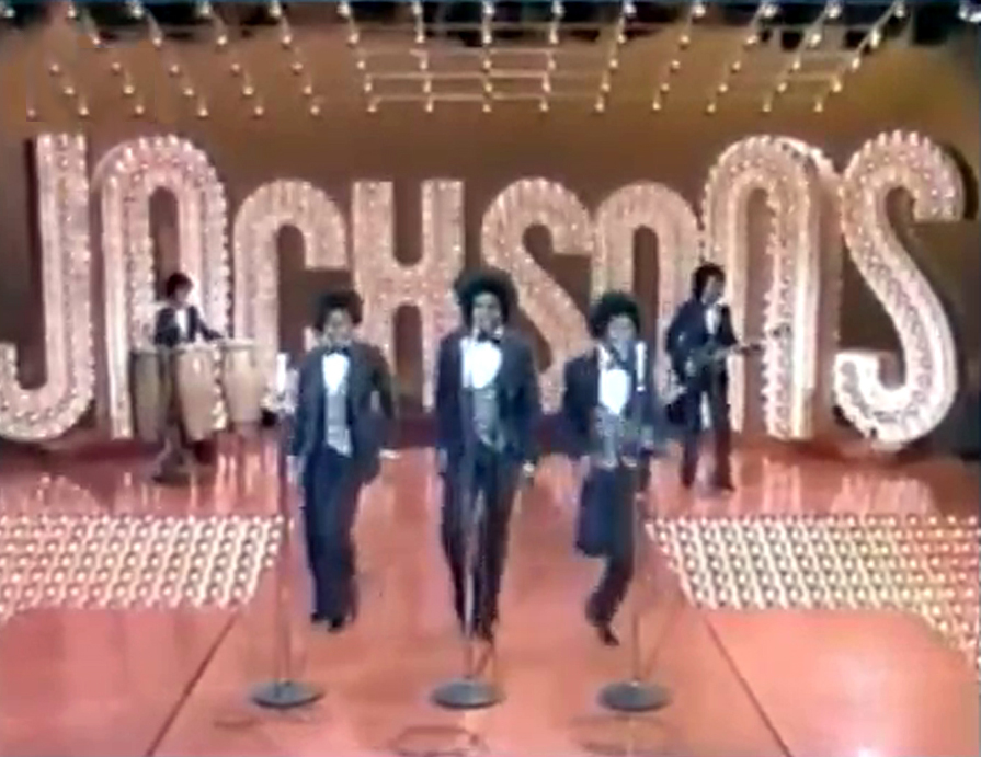The Jacksons performing on their 1970s variety show