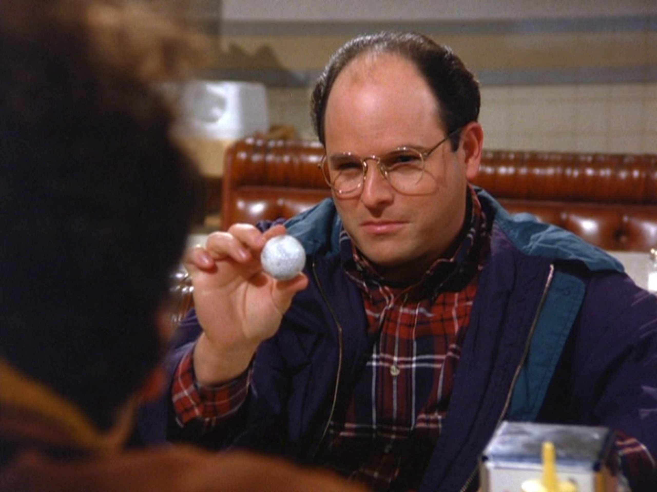 George Costanza in The Marine Biologist episode of Seinfeld