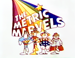 The Metric Marvels animated educational characters