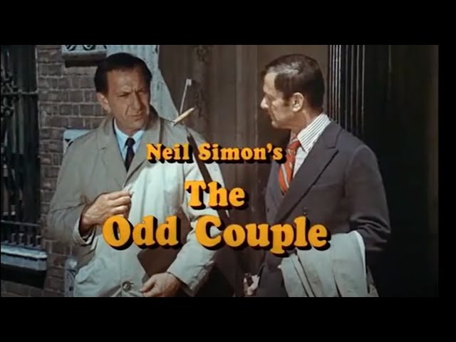 The Odd Couple television opening title screen
