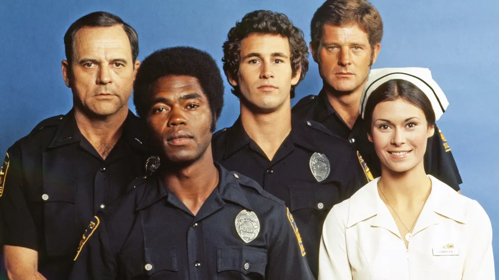 The young police officers from the 1970s television series The Rookies