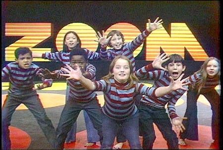 The original ZOOM cast from 1970s public television
