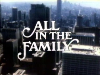 Original title screen from All in the Family