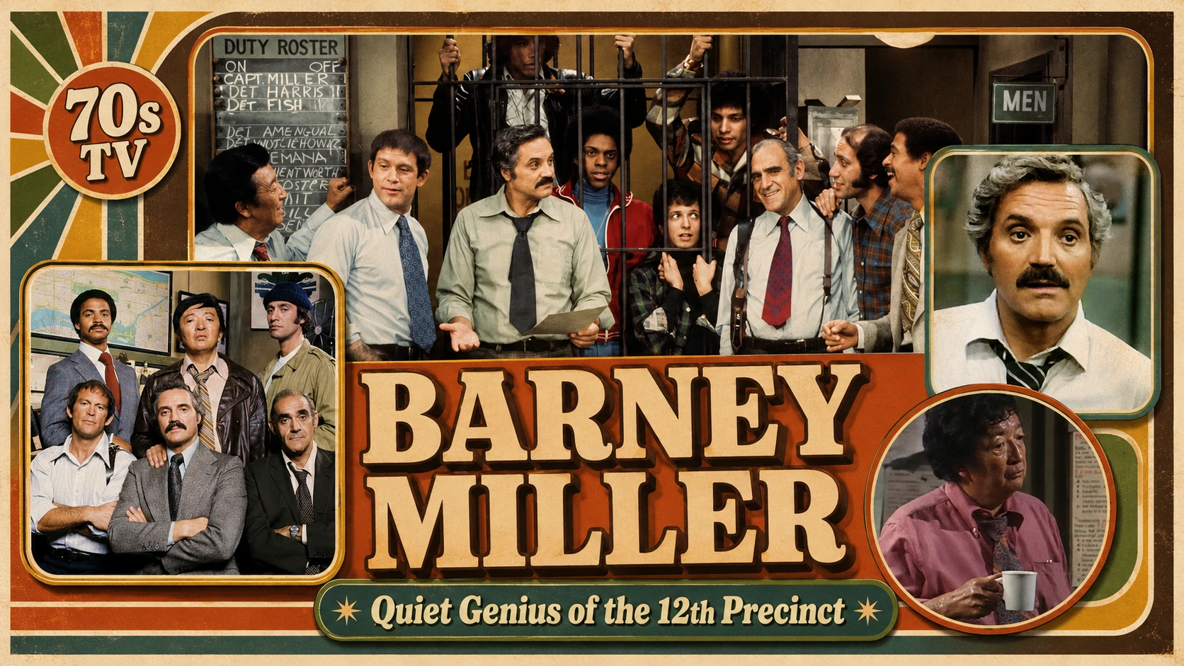 Barney Miller and the Quiet Genius of the 12th Precinct
