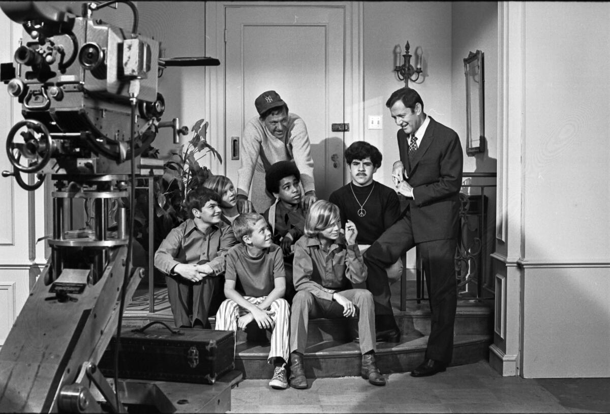 Behind-the-scenes production image from The Odd Couple