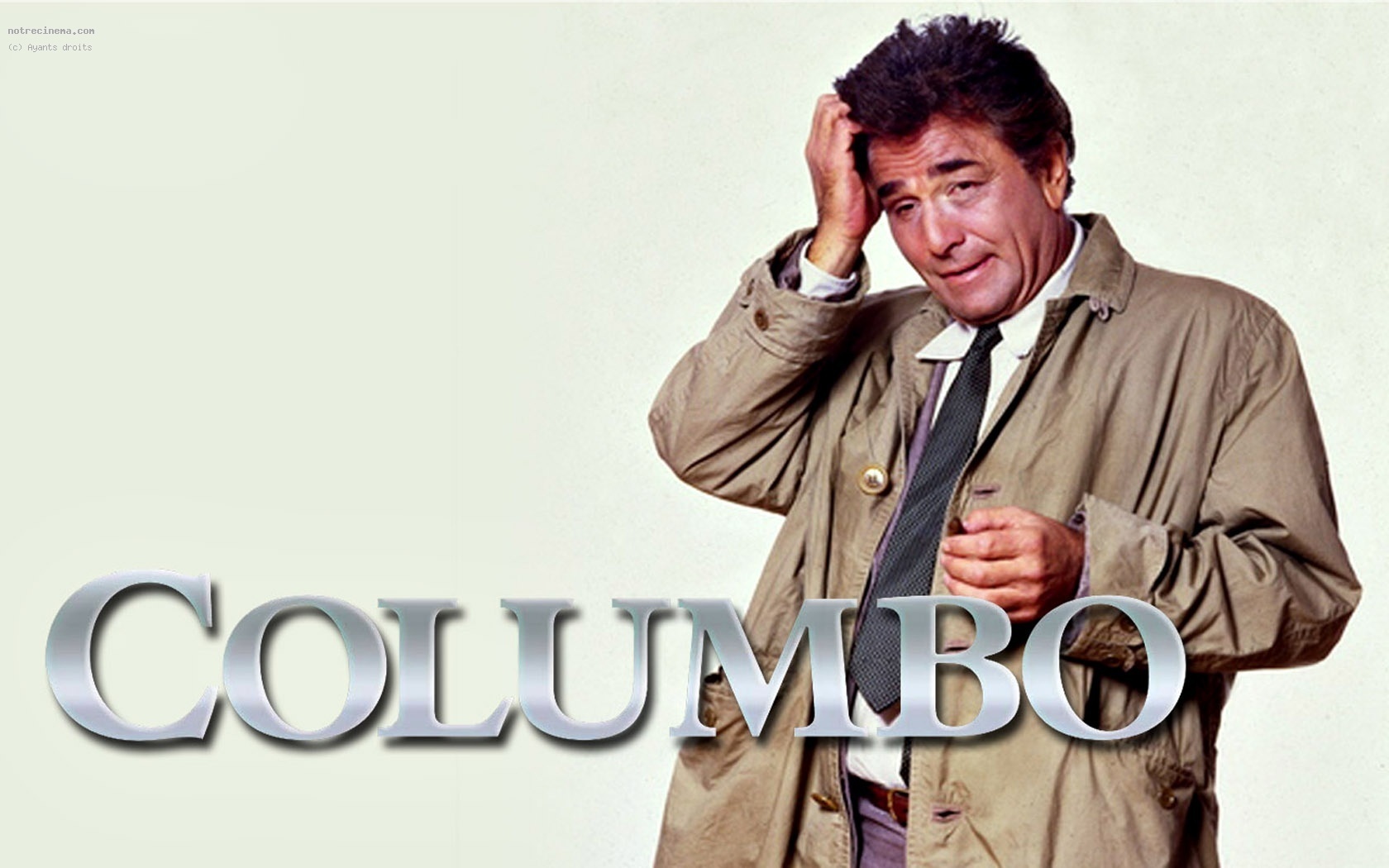 Peter Falk as Lieutenant Columbo in the 1970s detective series