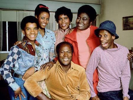 The Evans family from Good Times
