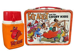 Vintage Fat Albert lunch box and thermos