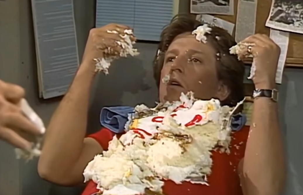 WKRP in Cincinnati cast in the finale Up and Down the Dial