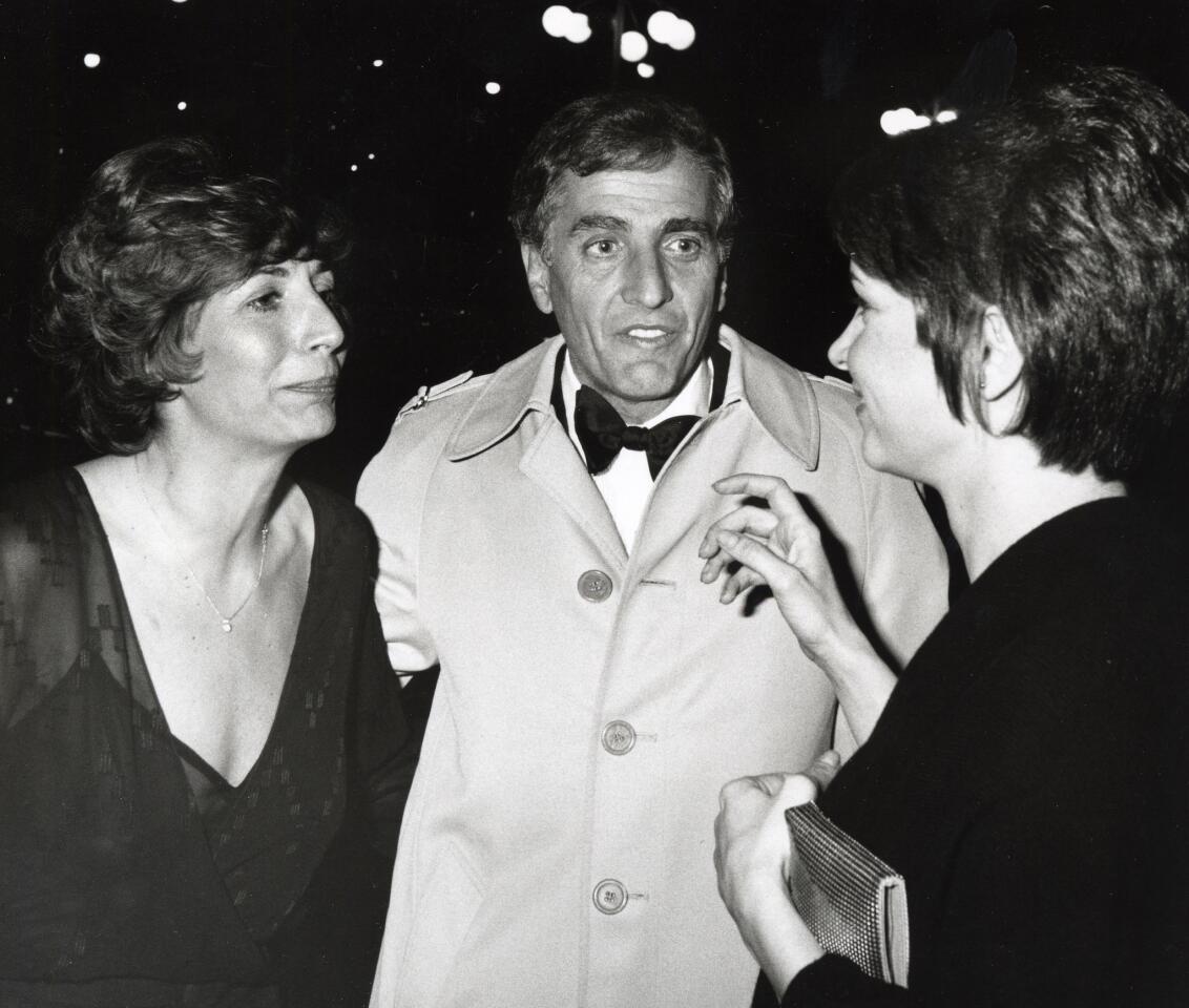 Garry Marshall with Penny Marshall and Cindy Williams