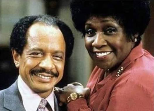 George and Louise Jefferson from The Jeffersons