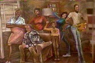 Good Times family artwork used in the opening credits