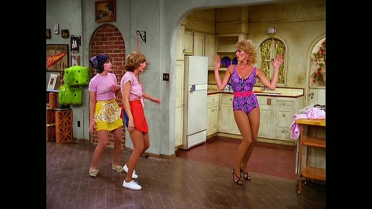 Laverne and Shirley together during the California years