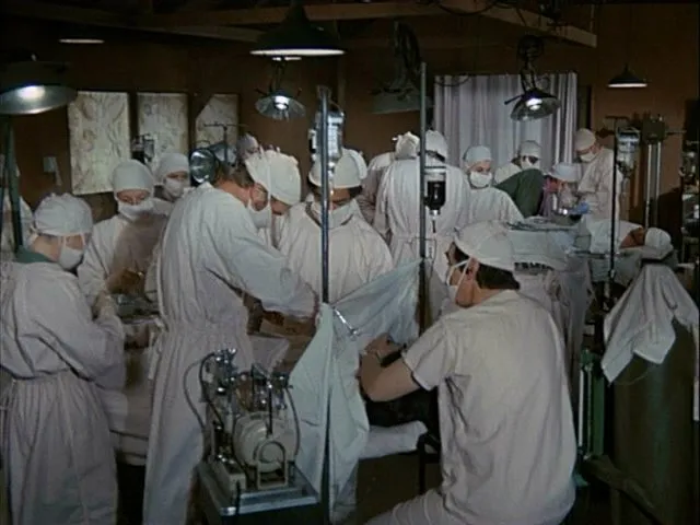 Operating room scene from M*A*S*H