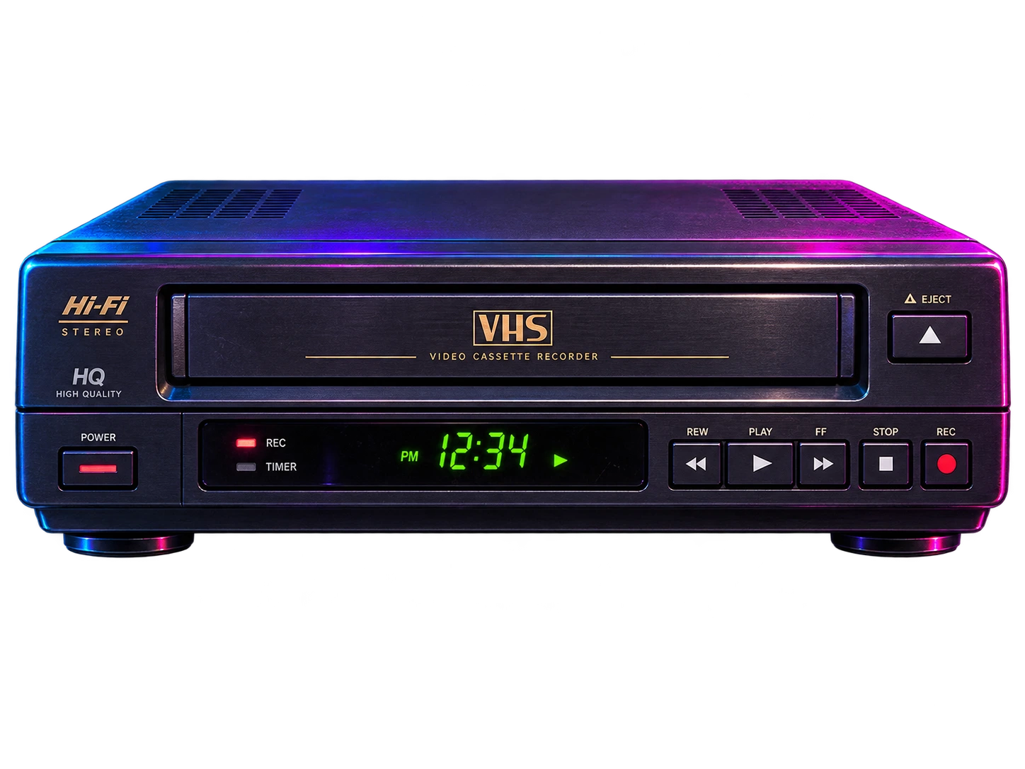 Retro VHS VCR deck