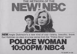 Vintage network advertisement for Police Woman