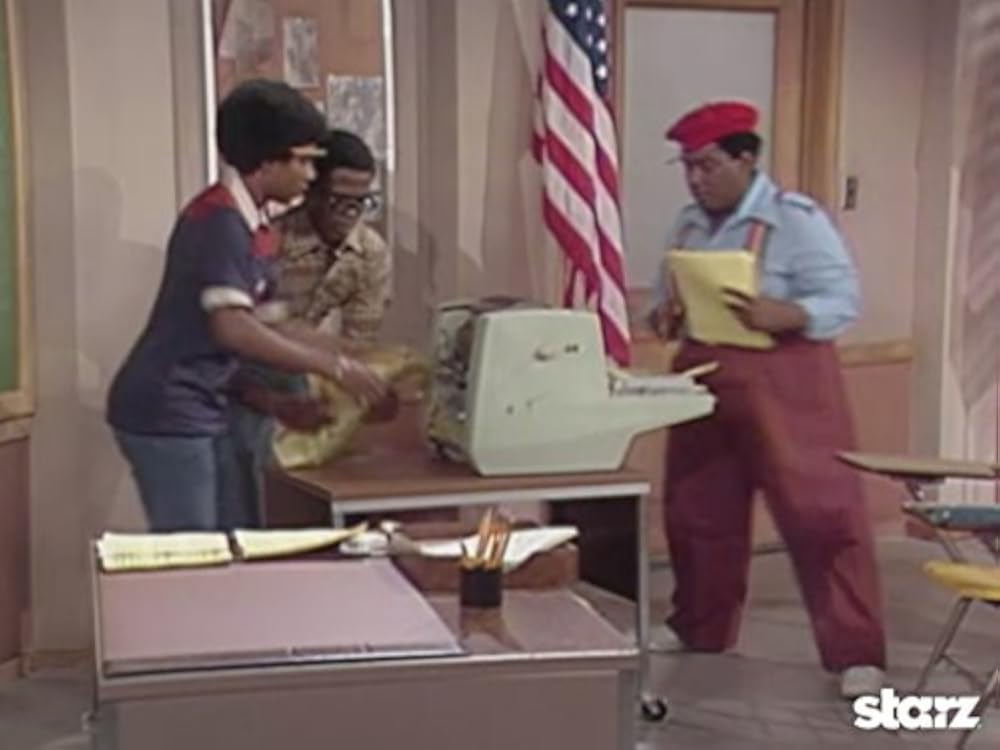 Scene from the What’s Happening!! episode Raj Goes to Press