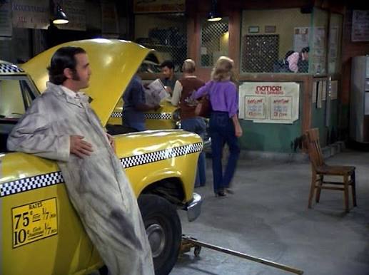 Sunshine Cab Company garage from Taxi