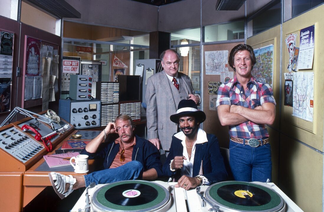 WKRP radio station set