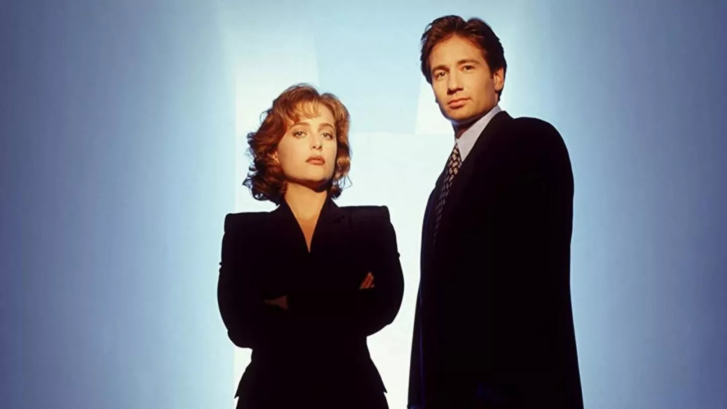 Mulder and Scully from The X-Files