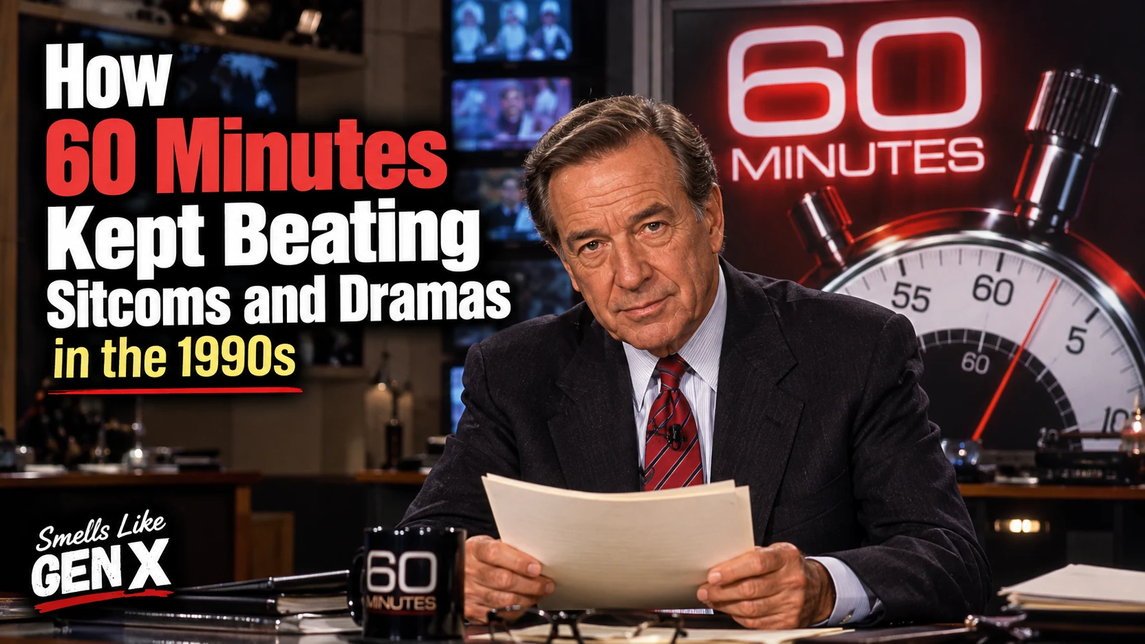 How 60 Minutes Kept Beating Sitcoms and Dramas in the 1990s