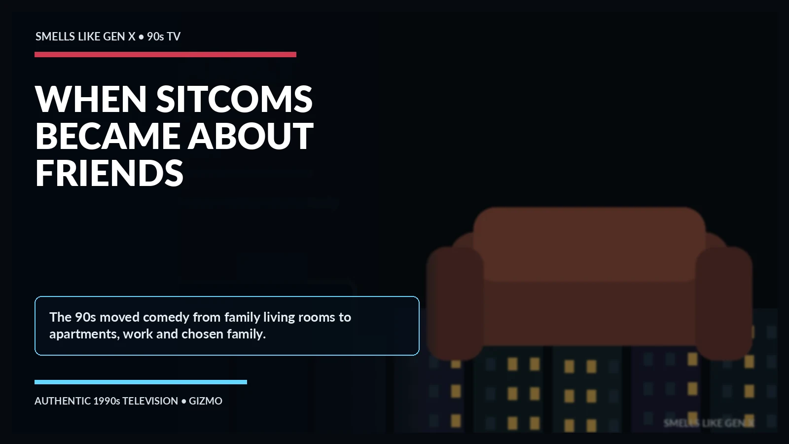How 90s sitcoms shifted from families to friend groups