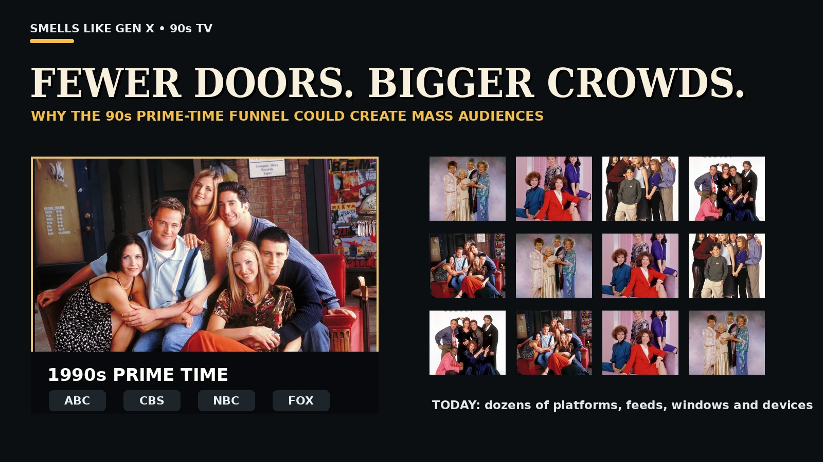 90s tv choice fragmentation