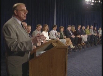 Cheers cast during the 200th anniversary special
