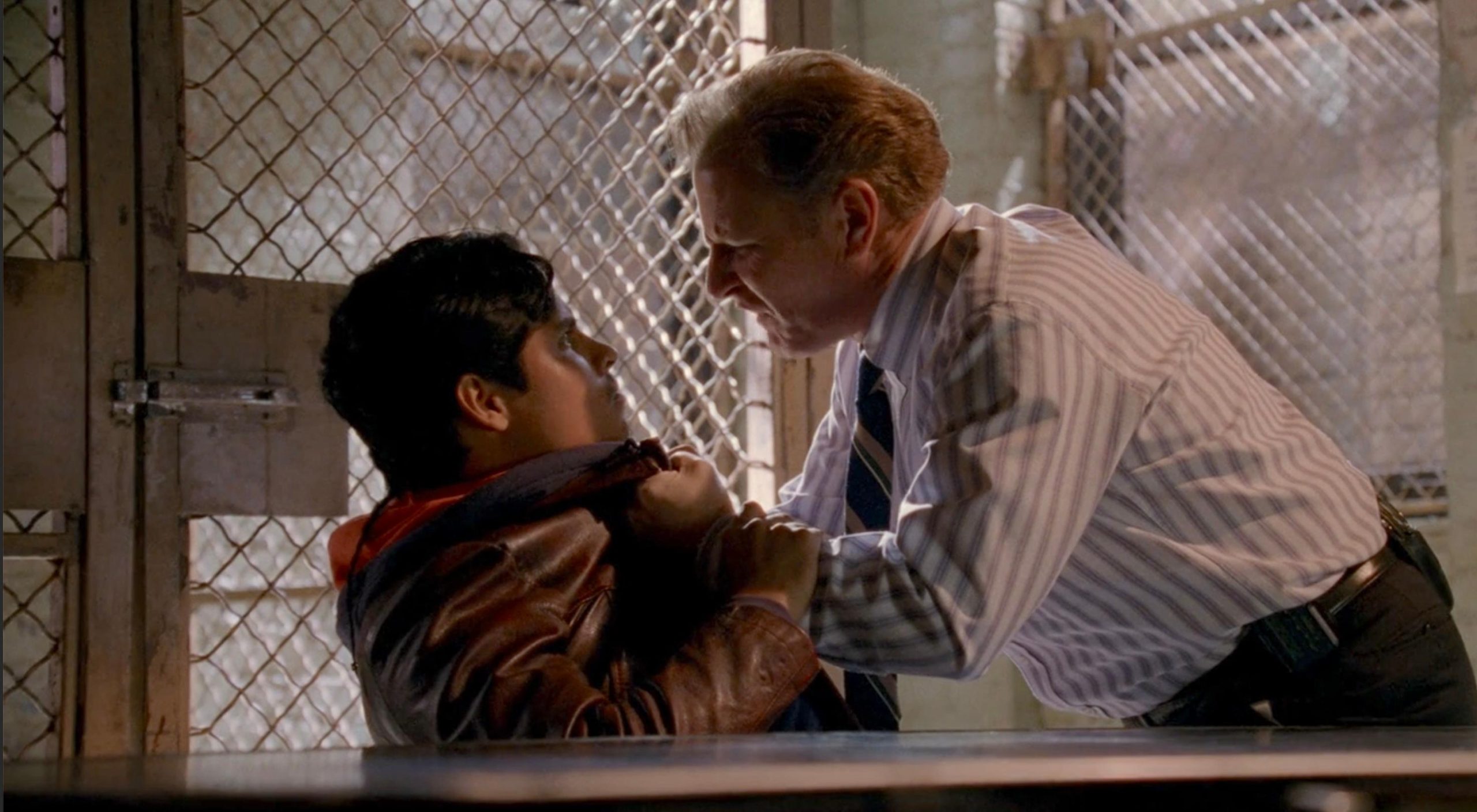 NYPD Blue interrogation room scene