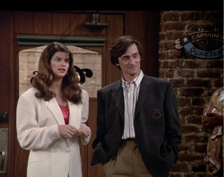 Rebecca Howe and Robin Colcord on Cheers