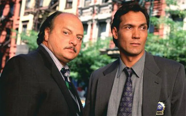 Andy Sipowicz and Bobby Simone together on NYPD Blue