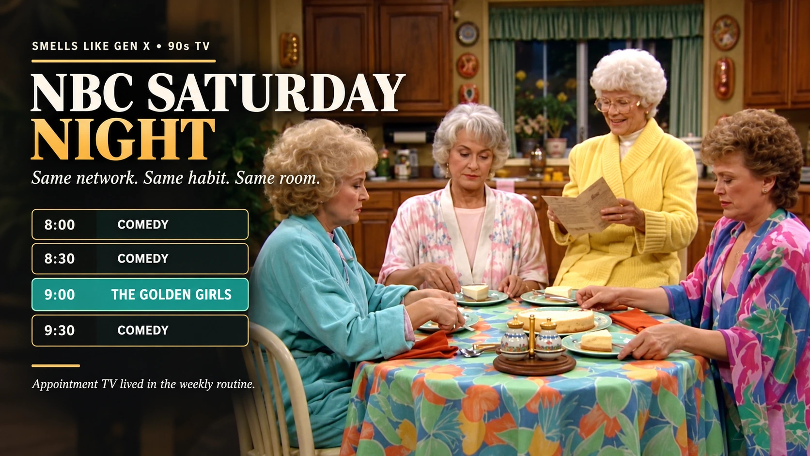 Golden girls saturday night